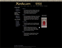 Tablet Screenshot of hereke.com